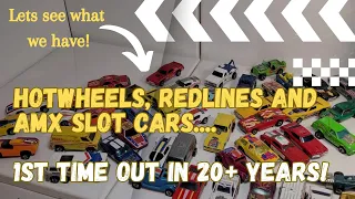 1 - Unboxing  my  Vintage Hotwheels. In storage for last 20 years!!! #afx #redline #redlines