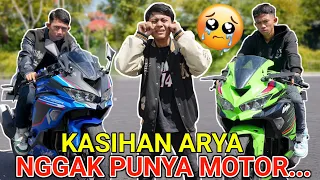 ARYA SEDIH PENGEN PUNYA MOTOR KAYAK ARIK DAN SAPUTRA?? KASIHAN BANGET😭 | Mikael TubeHD