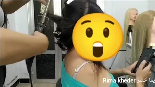 أفضل طريقة ويڤي للشعر الناعم 😍🔥واتكهربت كمان 😯😯