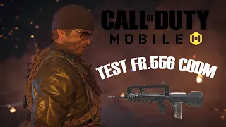 TEST FR.556 . ТЕСТИМ 556 В КОРОЛЕВСКОЙ БИТВЕ CALL OF DUTY MOBILE  . САМАЯ МИСТИЧЕСКАЯ ИГРА .