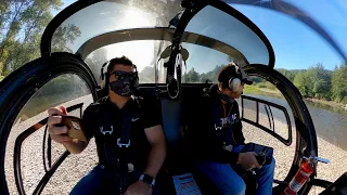 Landing Off-Airport in a Schweizer 300C Helicopter