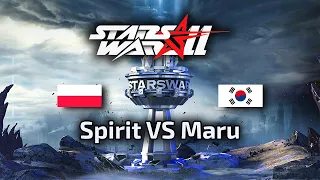 Spirit VS Maru TvT Stars War 11 Ro8 polski komentarz