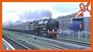 Trains At High Speed: Steam Engines (UK Locos) Compared To Modern Traction