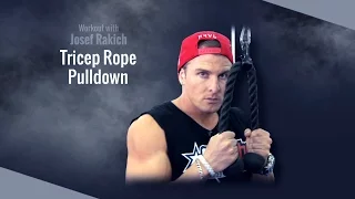 How to Do Triceps Rope Pulldowns | FITVIT