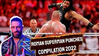 Roman reigns Superman Punches Compilation 2022