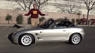 Suzuki Cappuccino - это ультра-малюсенький, причудливый JDM спорткар