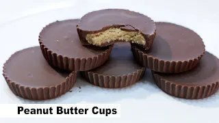How to Make Peanut Butter Cups | Easy Homemade Peanut Butter Cups Recipe
