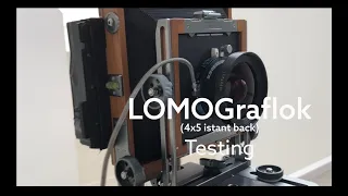 Large Format Photography - LOMOGraflok(4x5 istant back) testing