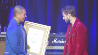 ZEDD receives certificate of appreciation on behalf of Mayor of Los Angeles, Eric Garcetti