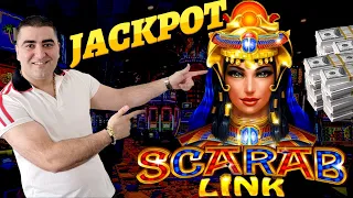 High Limit SCARAB LINK Slot HANDPAY JACKPOT |  Las Vegas Casinos Jackpots | SE-7 | EP-11