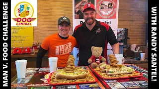 MAN V FOOD HOT DOG CHALLENGE W/RANDY SANTEL - DC Challenge - Dog Central (Mt. Pleasant, MI)