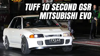 TUFF 10 SEC MITSUBISHI EVO GSR WILLOWBANK RACEWAY 2021