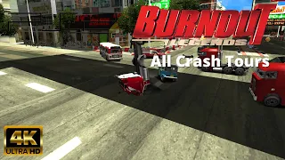 Burnout Legends [4K60][PSP] - All Crash Tours (All Gold)