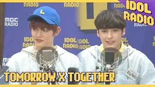 [IDOL RADIO] 아이엠 그라운드 자기소개하기! (TOMORROW X TOGETHER ver.)