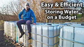How to Create a Low-Cost Water Storage System for Your Vegetable Garden