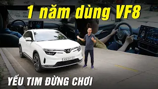 1 năm dùng VinFast VF8: Không dành cho người yếu tim