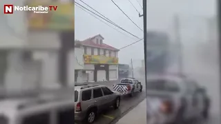 VIENTOS DE HASTA 250 KM/H: Huracán “Lisa” toca tierra en Gales Point, Belice