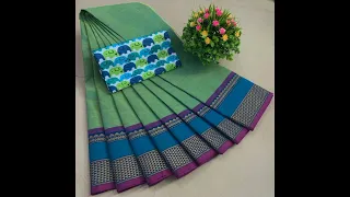 JK cotton sarees