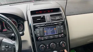 Zmiana Mazda CX9 temperatury z Fahrenheita na Celsjusza