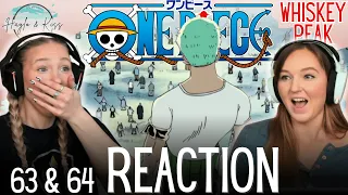 Whiskey Peak 🌵 | ONE PIECE | Reaction 63 & 64