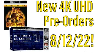 New 4K UHD Blu-ray Pre-Orders for 8/12/22!