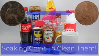 What Can You Soak Coins In To Clean Them?