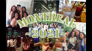 GIRLS TRIP MONTREAL VLOG 2021 | 🍷🍝  Trendy Restos, Hip Spots, Chill Nights  ✨🌙
