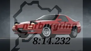 Gran Turismo™SPORT | Nurburgring Nordschleife | Mazda RX-7 GT-X (FC) '90 | 8:14.232