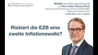 Webinar mit Prof. Volker Wieland, Ph.D., über die aktuelle Geldpolitik der EZB