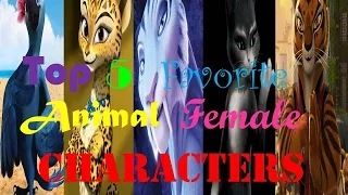 My Top Five Favorite Animal Female Characters