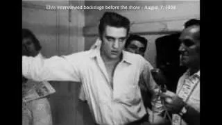 Elvis interview; August 7, 1956 - St. Petersburg, Florida