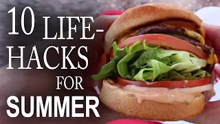 10 Life Hacks You Need To Know For Summer!