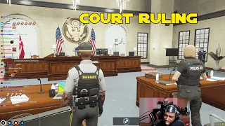 Den and Martell receive their court ruling + chat reaction l NoPixel GTA V RP