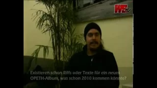 Opeth Live Interview