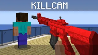 If Minecraft was a First Person Shooter