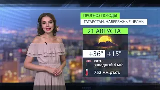 Прогноз погоды в Набережных Челнах на 3 августа 2021 г.