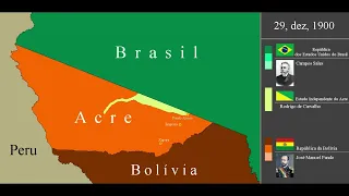 A Guerra do Acre (1899-1903) e os tratados consequentes dela