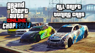 ВСЕ МАШИНЫ С ДРИФТ ТЮНИНГОМ / ALL DRIFT TUNING CARS / GTA ONLINE DLC