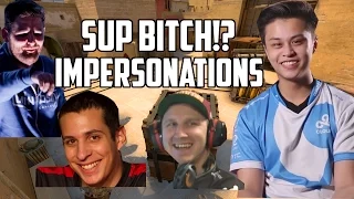 CS:GO - "Sup Bitch" Impersonations of Stewie2k (Smoke Criminal)