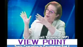 TOPIC: Corruption in the APNU+AFC Gov't  with guest PPP/C MP Gail Teixeira