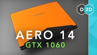 Aero 14 Review (GTX 1060) -  The Lightest Gaming Laptop!