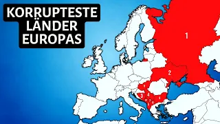 Die korruptesten Länder ganz Europas