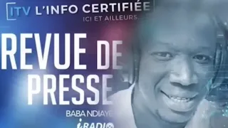 ITV : REVUE DE PRESSE IRADIO DU LUNDI 05 FÉVRIER 2024 AVEC BABA NDIAYE
