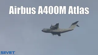Airbus A400M Atlas Strategic Airlifter Flyby And Landing - Kaivari 2021