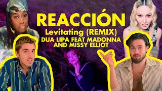 REACCIÓN a LEVITATING REMIX - DUA LIPA feat MADONNA, MISSY ELLIOTT | FILLER QUEEN