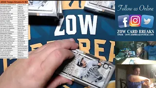 FULL CASE BREAK 2020 Topps Museum + Topps 206 Series 1 20 Boxer & Project 2020 Giveaways!!!