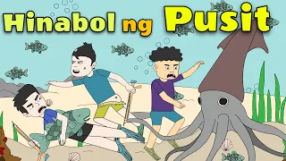 Hinabol ng Pusit | Pinoy Animation