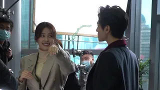 ENG CC[behind the scenes]Luo Yunxi/Bai Lu Octopus' Mouth Dance /Love is Sweet