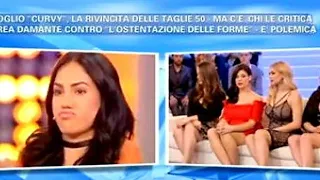 Giulia De lellis insulta ed è contro le persone in carne