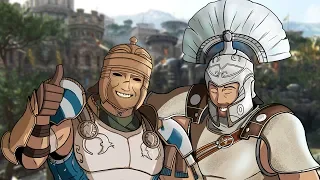 For Honor but it's wholesome